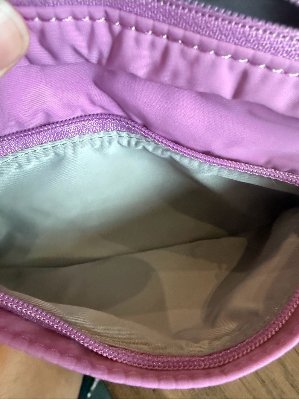 NWOT Athleta Purple Crossbody Belt Bag - Picture 4 of 4